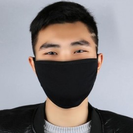 Adult 3-Ply Pure Cotton Washable Mask Winter Mask 3ea