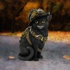 Nemesis Now D3893K8 Clockwork Kitty 16.5cm Figurine, Resin, Black