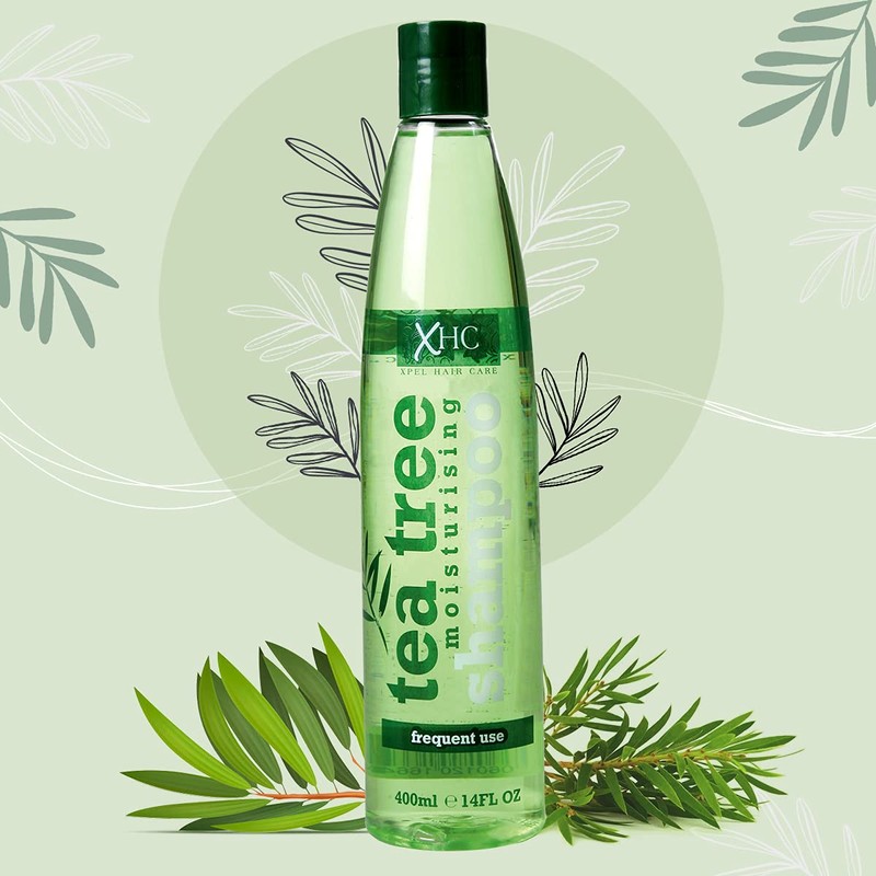 Xpel Hair Care Tea Tree Moisturising Shampoo and conditioner 400ml