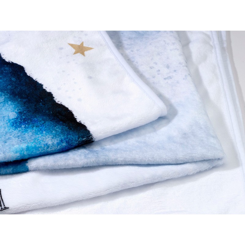 Lillian Rose to The Moon and Back Baby Milestone Blanket,