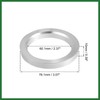 Motoforti 2pcs OD 78.1mm to ID 60.1mm Aluminium Alloy Car