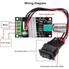 RUNCCI-YUN 6V 12V 24V 3A 80W PWM Motor Speed Controller,