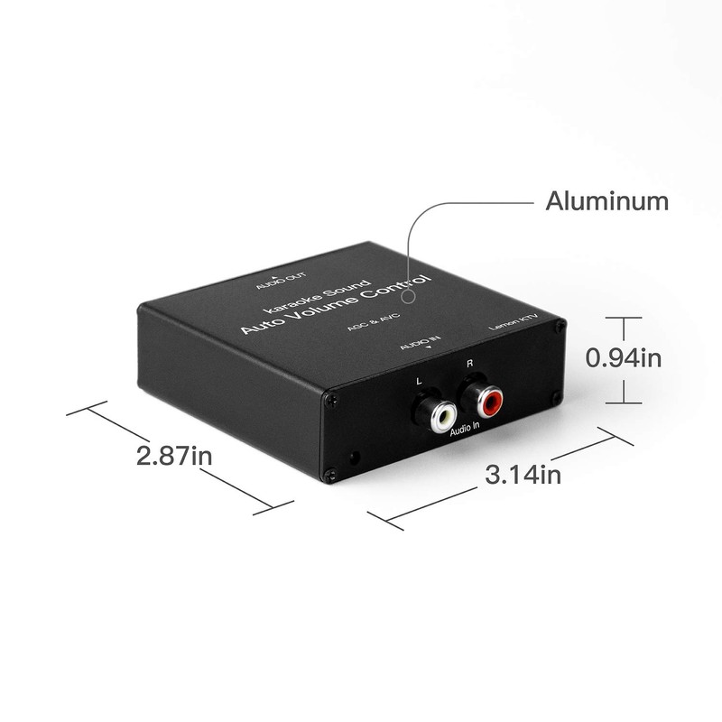 LEMONKTV Auto Volume Control Device, Auto Gain Control Device for