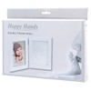 Happy Hands Small Double Frame Handprint Set for a Baby