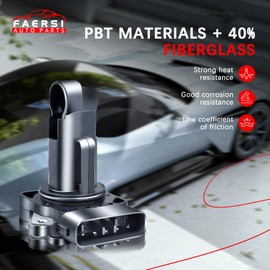 FAERSI Mass Air Flow Sensor Meter MAF 74-50009 AF10029 Replacement for 1999-2012 Mazda 3 5 6 MX-5 Miata Protege 1.6L 1.8L 2.0L 2.3L 2.5L L4 & Mazda 6 3.0L 3.7L V6 & Mazda RX-8 1.3L R2