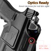 Mega-Fit Light Bearing OWB Holster Compatible with Streamlight TLR-2/TLR-1 HL,