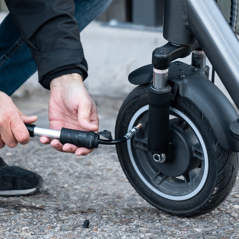 SMARTGYRO Unisex - Adult Mini Bomb Manual Inflor, Black, Medium