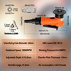 Pneumatic Chamfering Tool Handheld, Small Pneumatic Deburring Tool,Mini Air Chamfering