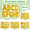 108 PCS Gold Letter Stickers Large 4 Inch Bulletin Board