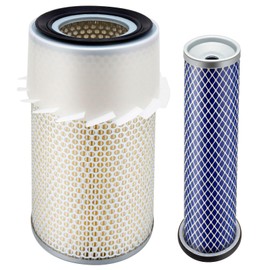 6598362 6598492 Outer Inner Air Filter Air Cleaner for Bobcat Loaders 641, 643, 645, 741, 743, 751, 753, 763, 773, 7753, 843, 853, 1213, S130, S150, S160, S175, S185, Bobcat Excavators 325, 328, 331