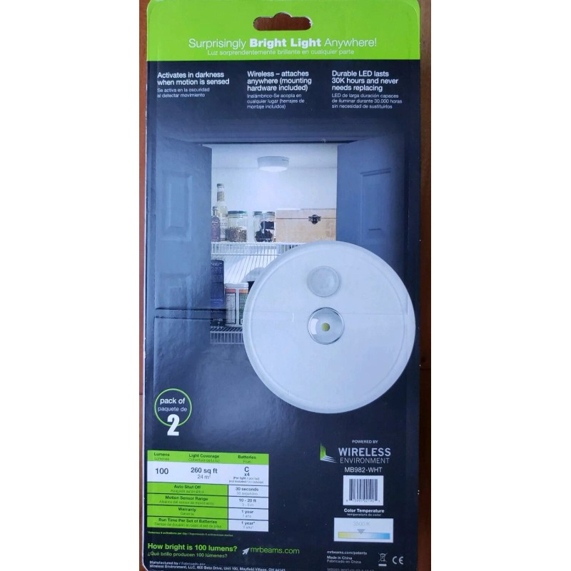 MR BEAMS LED MB982-WHT Ceiling Light