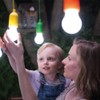 8PCS Portable LED Bulb Light Battery Operated Pull Rope Lamp