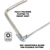 GreatNeck CP9 Coping Saw with Blades, 4-3/4 Inch, Adjustable 360°