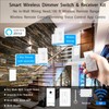 Humpptom Wireless Light Switch and Receiver, Dimmer Switch Work with