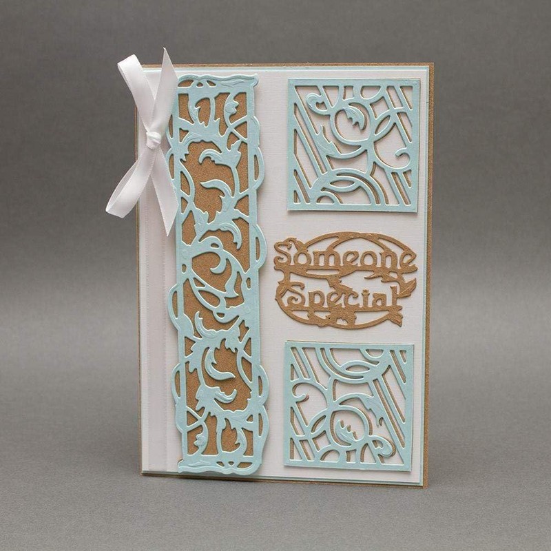 Tonic Studios Art Nouveau Patchwork Die Set - Pair of