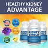 Kidney Shield 2-Pack Kidney Support Supplement Fish Oil Omega-3 Fatty