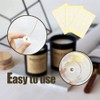 160 PCS Candle Wick Stickers, Double-Sided Heat Resistance Wick Stickers
