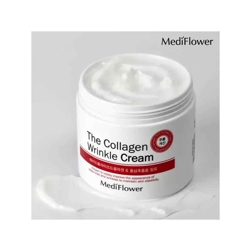 Mediflower [메디플라워]대용량 더 콜라겐 링클 크림 250mlx2 [Mediflower] Large Capacity