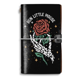 WHLBHG Zade Meadows Gift Skeleton Hand Gift Run little Mouse A6 Size Refillable Writing Journal Dark Romance Gift Skeleton Hand Gift (Run little mouseA6)