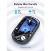 UGREEN Mouse Inalámbrico Bluetooth & 2.4G, Silencioso, Compacto y Portátil