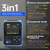 DollaTek DSO TC3 Digital Oscilloscope, 3-in-1 Handheld Memory Oscilloscope, Transistor
