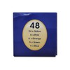Essential Arts Square Highlighter Assorted Bulk Pack of 48 |