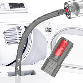 Sealegend Dryer Vent Cleaner Kit Compatible with Dyson Dryer Lint Vacuum Attachment for Dyson V7 V8 V10 V11 V12 V15 etc Cordless Vacuum Cleaner Removes Deep Lint