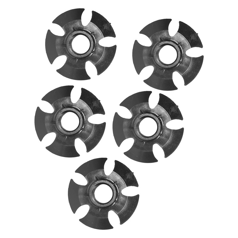 5 x Trekking Pole Basket, Portable Rubber Hiking Pole with