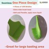HONSVA Big-Size Silicone Pastry Basting Brush, One-Piece Design BBQ Brush,