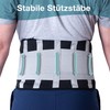 Neoprene Back Support Belt Supports Lumbar Area - Relieves Back