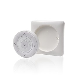 AC134-06 RF Wireless Wall Remote Control - 6 Channel Replacement Transmitter for Individual Shade, Group Room and Whole Home Shade Control