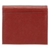 Ducks DP25560 Men's Coin Purse, Checkered Embossing, Genuine Leather, [01]