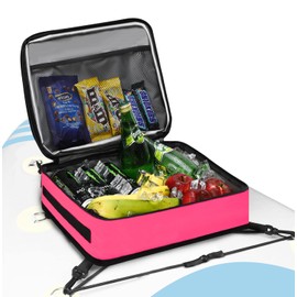 Paddle Board Cooler Bag, WITSTEP Waterproof Surf Sup Deck Cooler Bag Insulated Leakproof 10 Cans, Sup Paddle Board Accessories Bag for Stand Up Paddleboard and Kayak