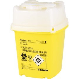 B.Braun Medibox® disposal container, collection container, cannula container, cannula box, 2.4 litres