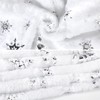 HOWAF Christmas Tree Blanket White Plush Christmas Tree Skirt 90