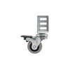 Shepherd Hardware 8126E 1-7/8-Inch TPR Swivel Corner Casters with Top