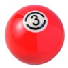 Mavota Pool Ball Gear Knob Red 3 Gear Stick Shifter