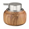 Kleine Wolke Madera Soap Dispenser, Accessories, Colour: Brown, Material: Acacia