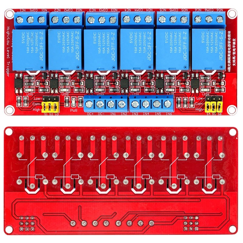 WWZMDiB Relay Module High and Low Level Trigger Optocoupler Isolation