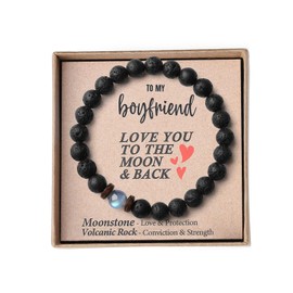 72ore Son Bracelet from Dad to My Son Bracelet Mens Bracelet Bead Bracelet to My Daughter Bracelet from Mom Gifts for Men Stocking Stuffers