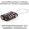 OW-Travel Cable Lock 3 Digit Combination Lock Suitcase Lock Padlock