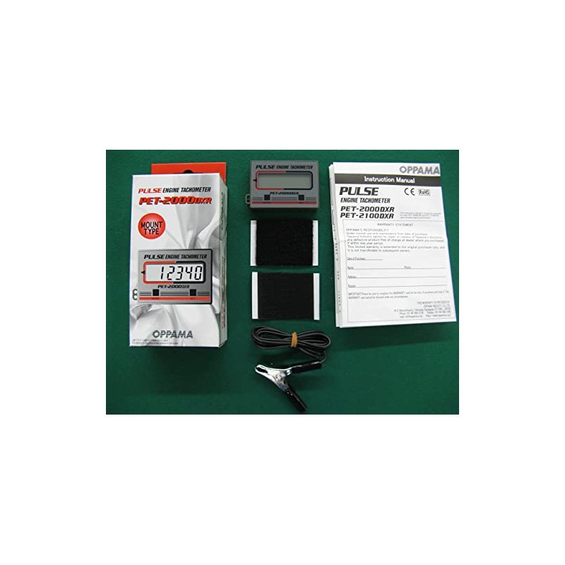 OPPAMA PET-2000DXR Pulse Engine Tachometer