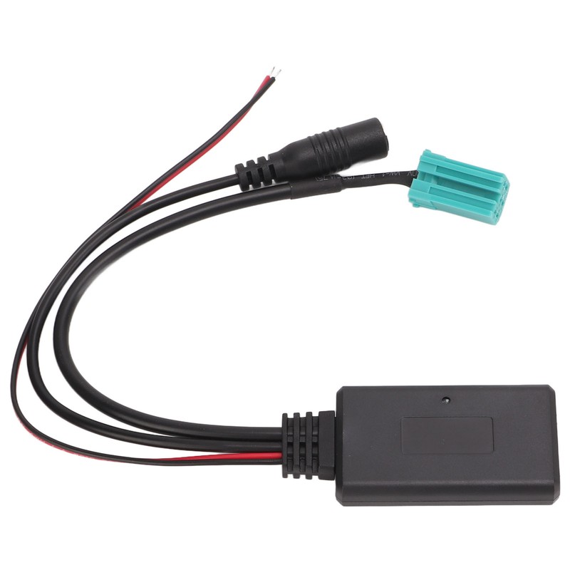 Bluetooth 5.0 Aux Input Audio Adapter Cable with Microphone for