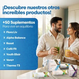Fuxion | Flora Liv | Bebida Prebióticos Y Probióticos | 28u