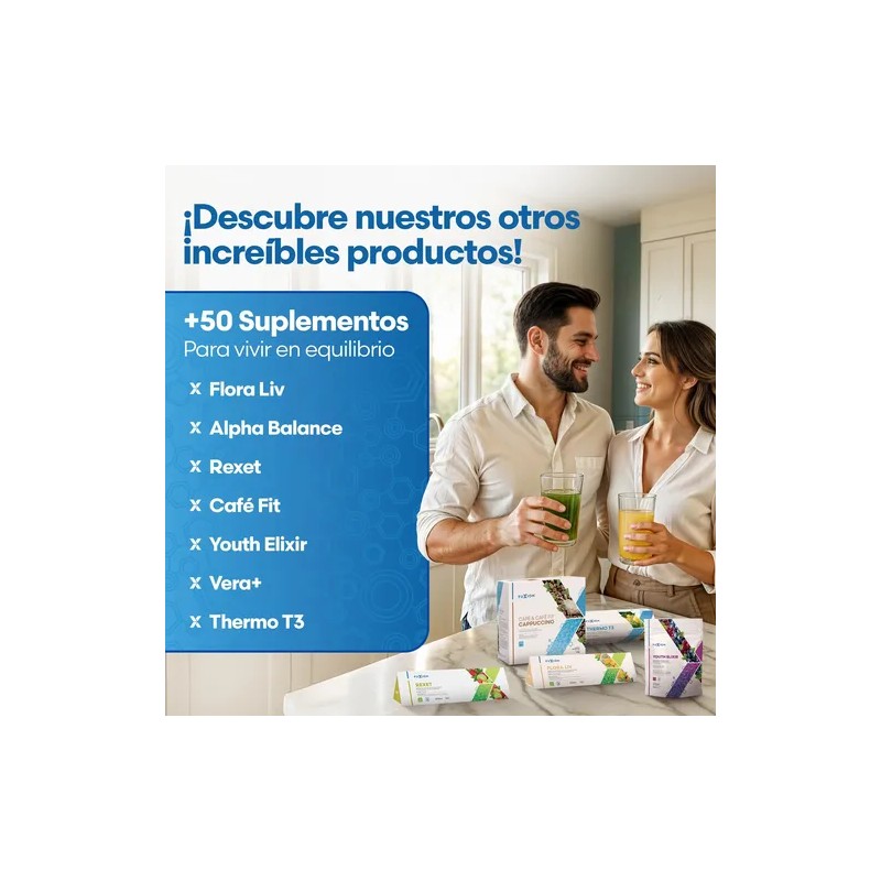 Fuxion | Flora Liv | Bebida Prebióticos Y Probióticos |