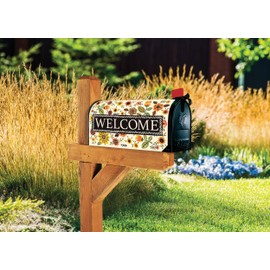 Studio M MailWraps Autumn Breeze, The Original Magnetic Decorative Mailbox Cover, Made in USA, Superior Weather Durability, Standard Size fits 6.5W x 19L Inch Mailbox