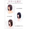HIYE Full Bob Wig, 100% Human Hair, Artificial Scalp, Real