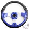 YEHICY Classic Blue Golf Cart Steering Wheel for Club Car
