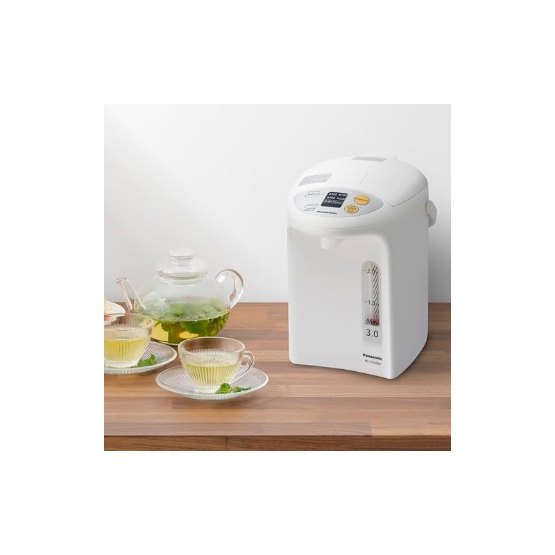 Panasonic 3.2qt Water Boiler Electric Hot Water Dispenser Countertop w/Slow-Drip