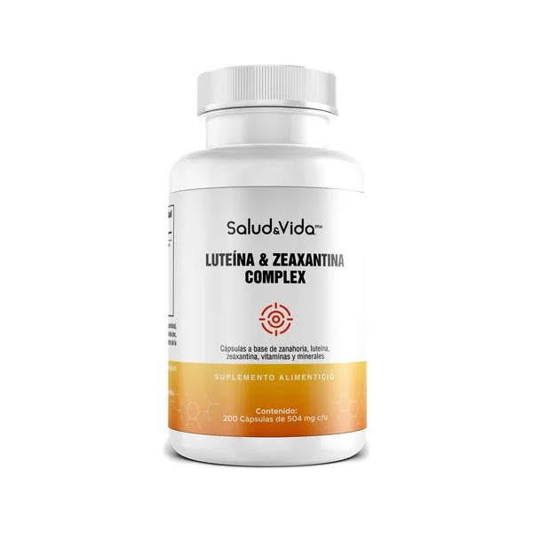 Lutena y Zeaxantina - Complejo con Vitaminas C y E,